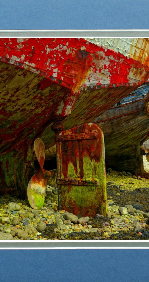 Boat Graveyard One by Robin Clarke