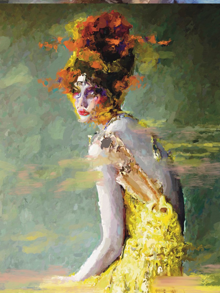 Women Flower , female portrait by Marina Fedorova