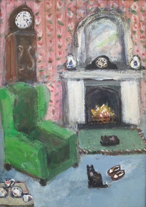 HOME BY THE FIRE by Roma Mountjoy