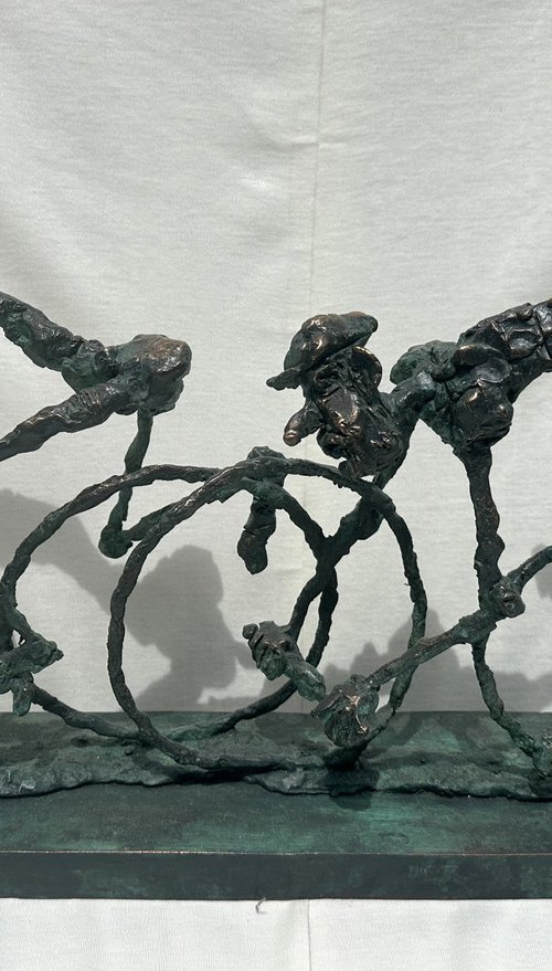 Crazy cyclists 2 by Toth Erno