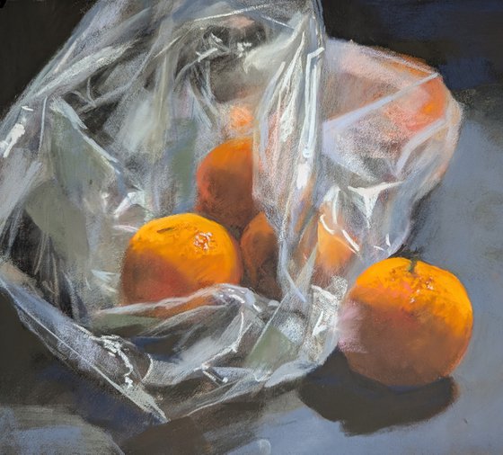 Clementines in Plastic Bag