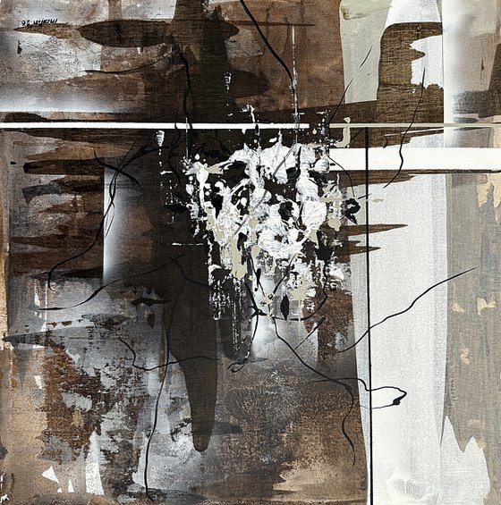 Measured Silence diptych set