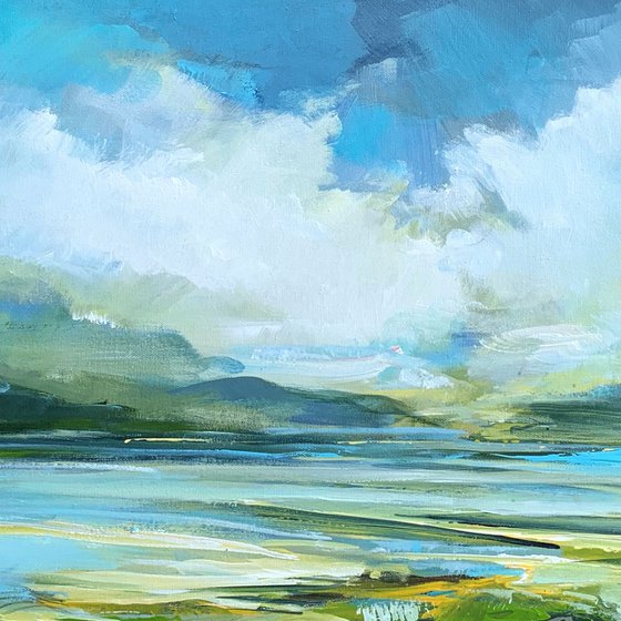 Landscape in July