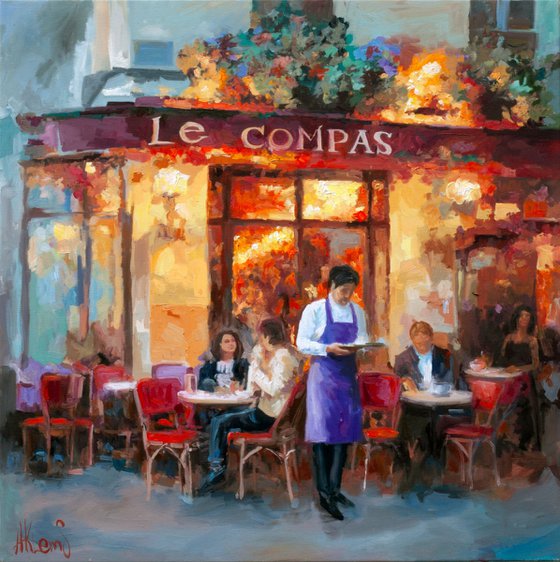 Evening Glow at Le Compas