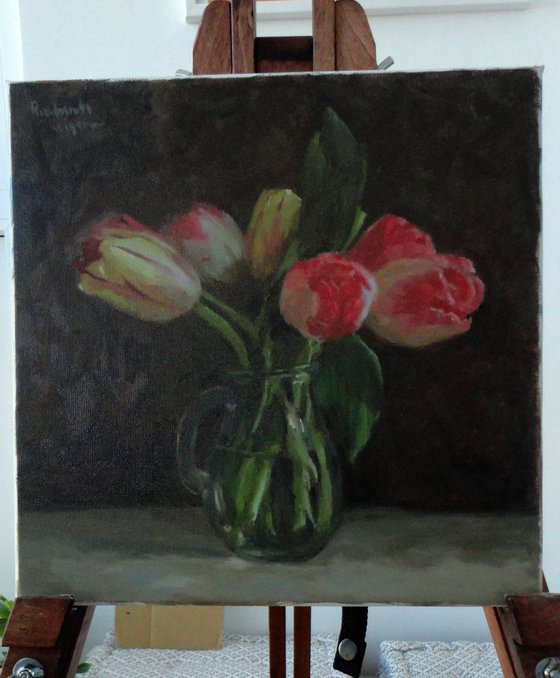 Seven Tulips