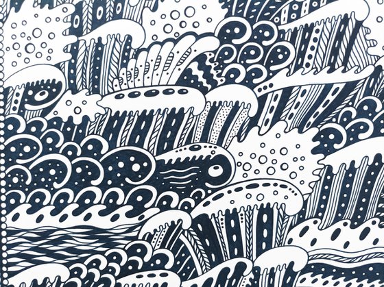 Surreal Pattern n.36 - Sea Waves