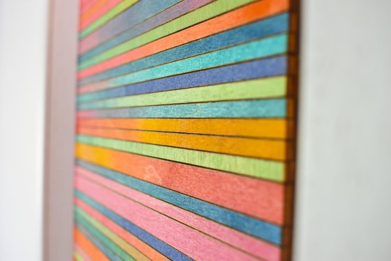Irregular Stripe Panel