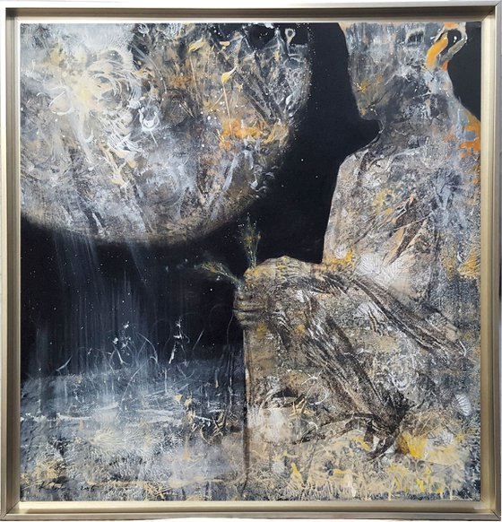 ABSOLUTELLY FANTASTIC HUMANITY PORTRET BY MASTER KLOSKA LARGE SIZE COSMIC GARDEN WOW