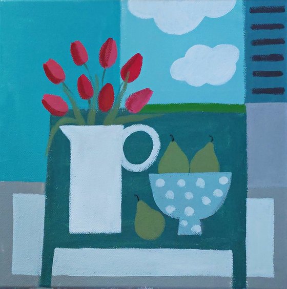 Tulips and Pears III