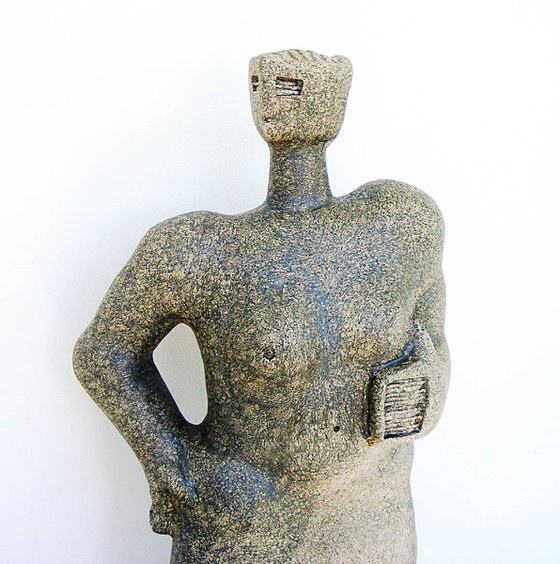 Norse Deity - Waltraute, a Valkyrie - Ceramic Sculpture