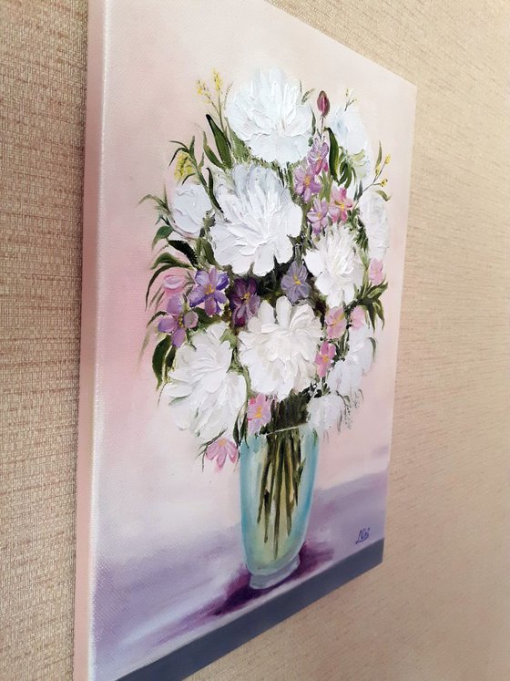 Flowers in a vase