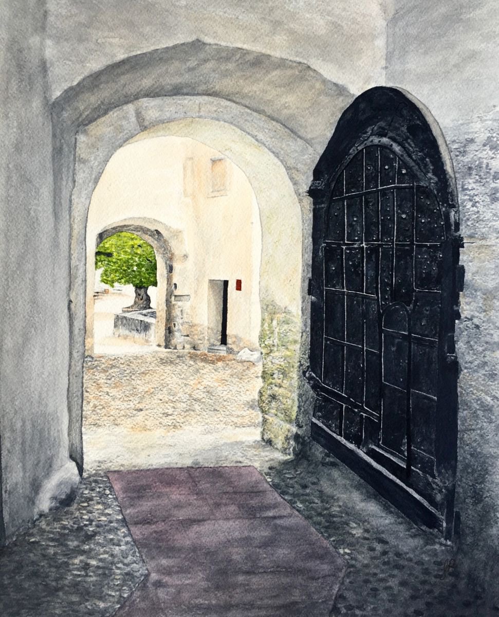 Hohensalzburg Castle Doorway by Jessica Probolus