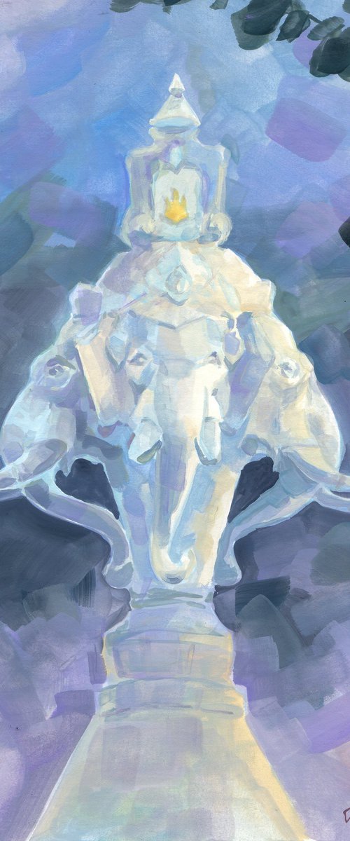 The Elephants of Thailand by Yulia Evsyukova