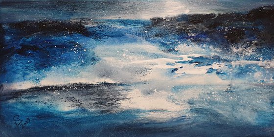 "Moonlit Seascape" Special Price!!!