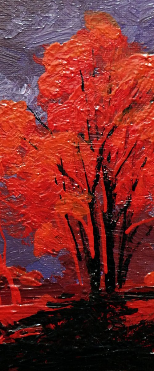 Bloody sunset by Eugene Gorbachenko