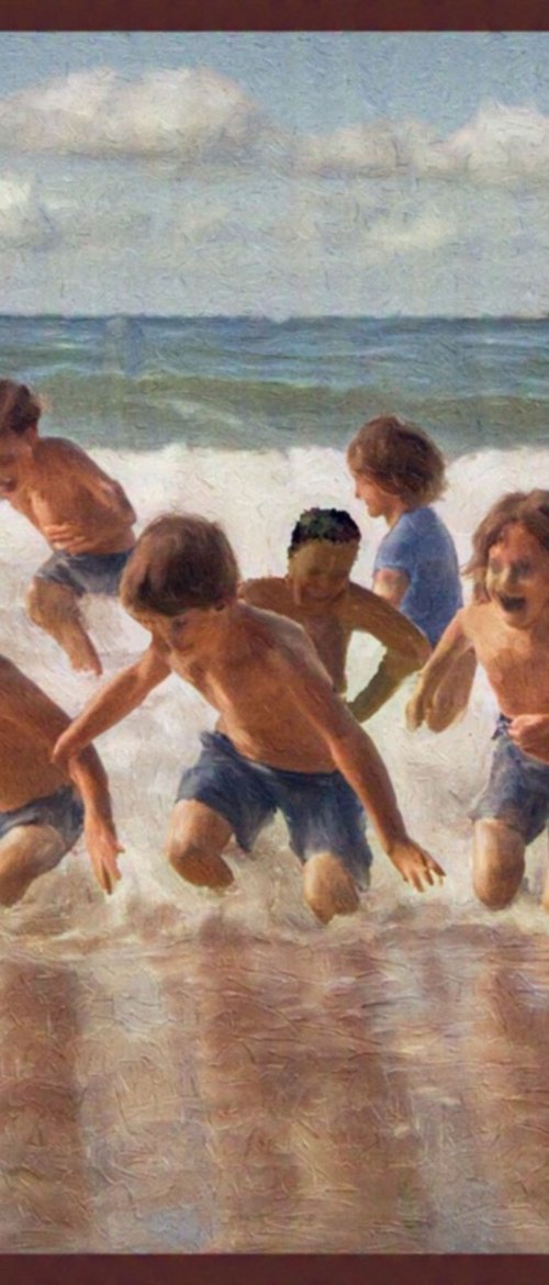 SURFIN' DUDES by Joe McHarg
