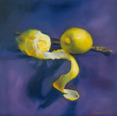 Lemons in Dutch style by Maria Stockdale