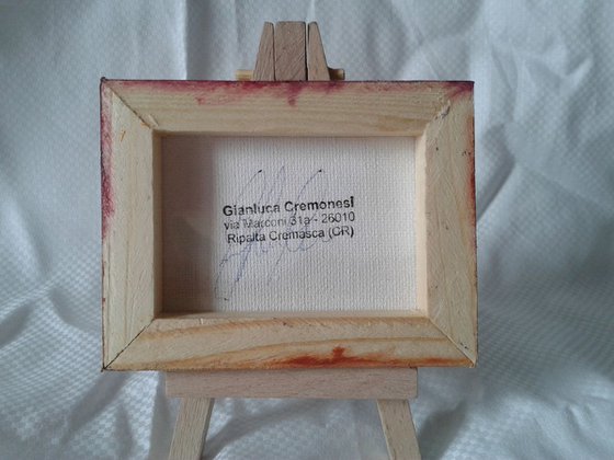 Miniature #012 - Easel included