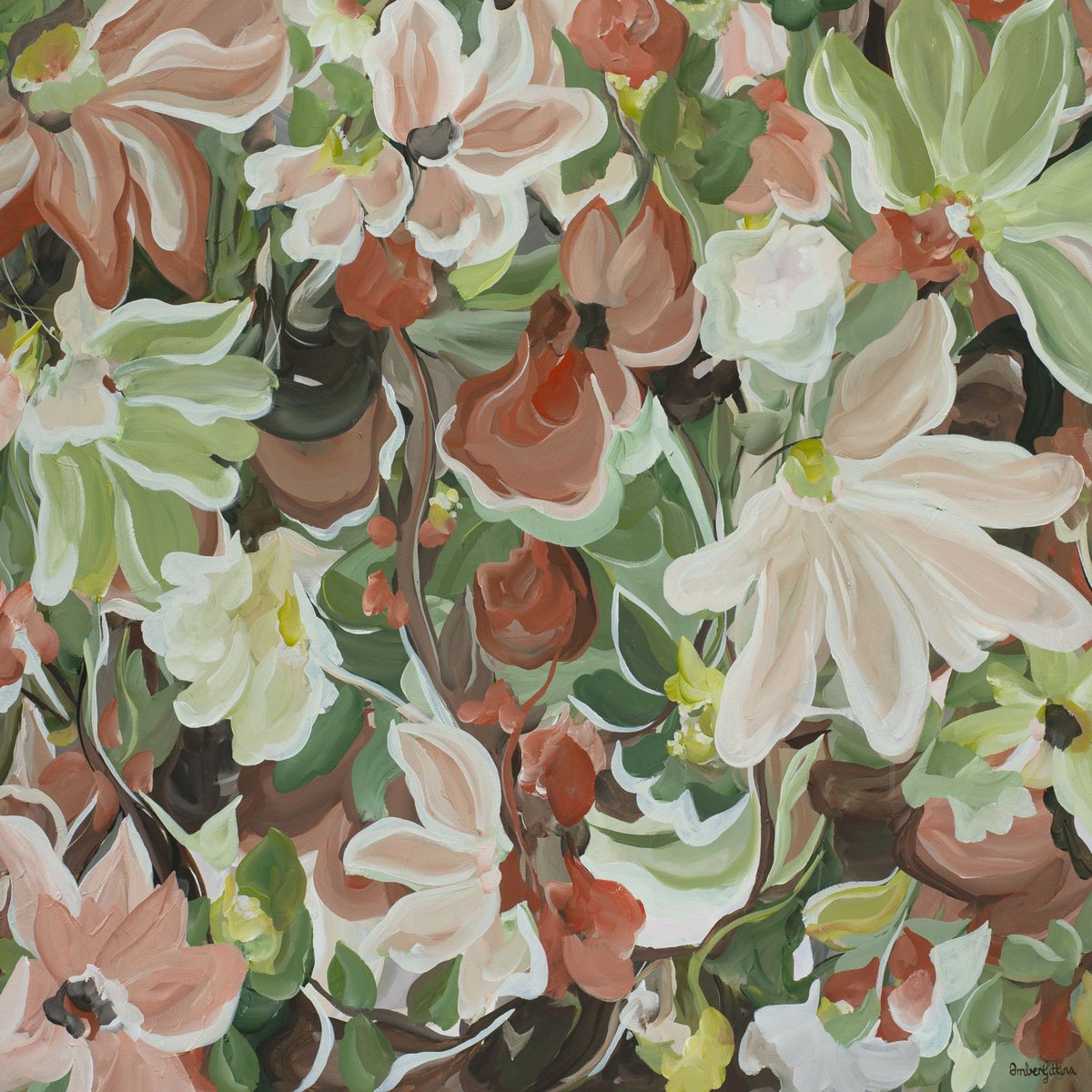Sanctuary By Amber Gittins, 39 X 39, Artwork For Sale On Artfinder