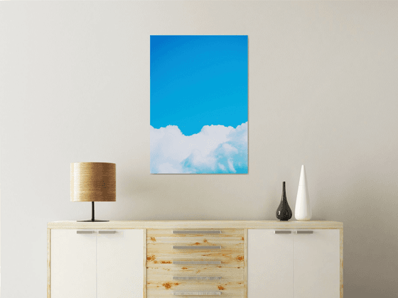 Blue Clouds I | Limited Edition Fine Art Print 1 of 10 | 50 x 75 cm