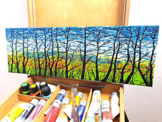 Winter Black Trees 2