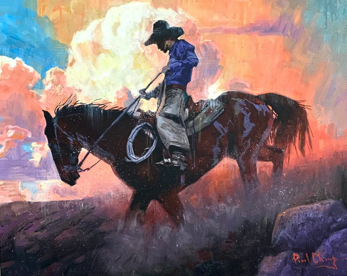  Colors Of The West By Paul Cheng, 30 X 24, Artwork For Sale On Artfinder