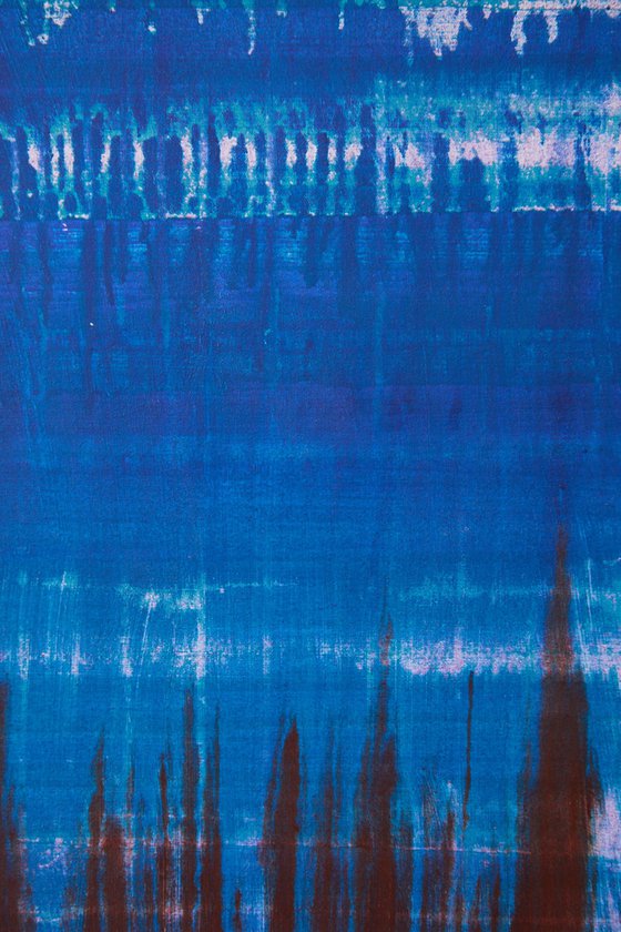 Blue Dark Red Lavender