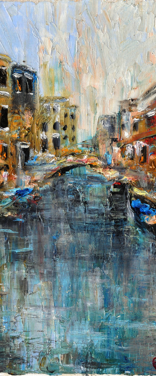 Quay Chioggia. by Leo Baxiner