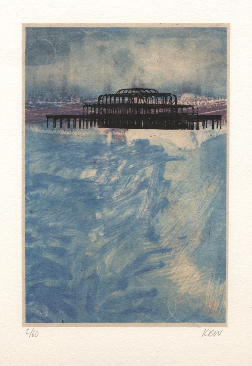 Brighton pier by Kate Watkins