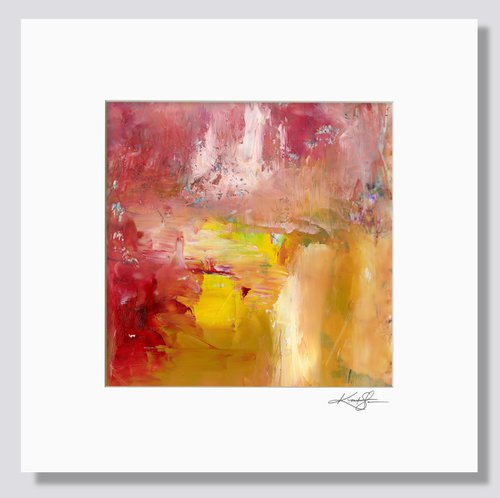 Abstract Moments 47 - Oil Painting by Kathy Morton Stanion by Kathy Morton Stanion