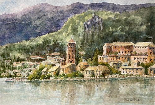 Lake Orta Italy by David Mather