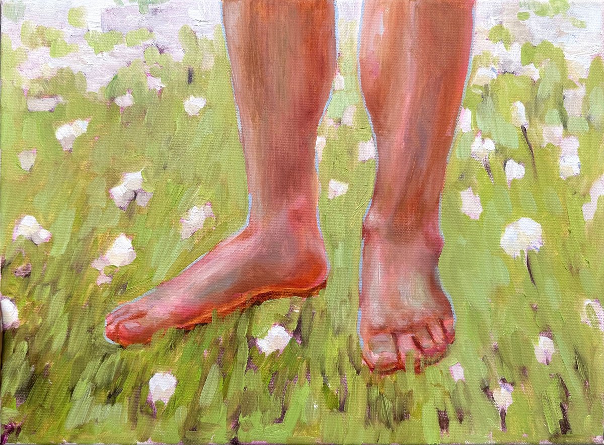 The Steps By Anna Bogushevskaya, 16 X 12, Artwork For Sale On Artfinder