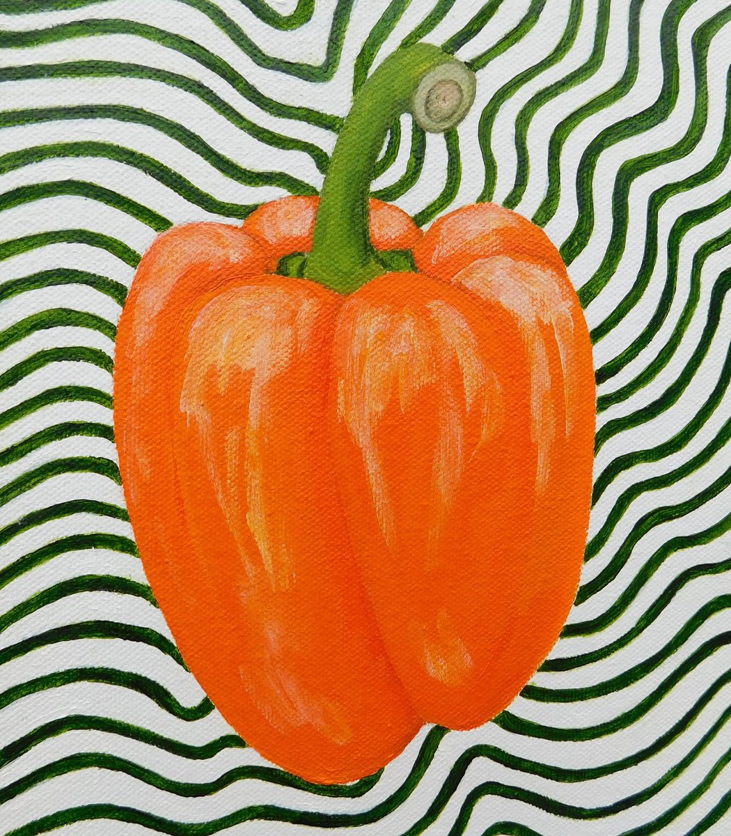 Orange Pepper by Ruth Cowell