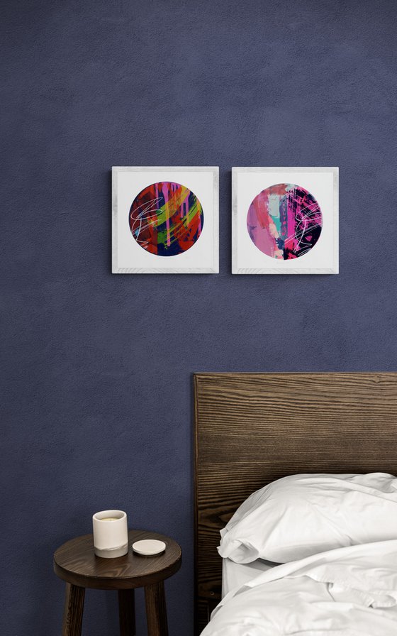 Beautiful Scars Abstract Print