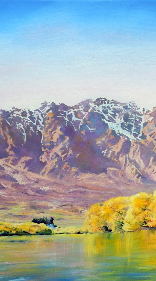 New Zealand mountains 2 by Richard Freer
