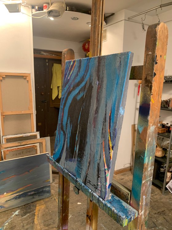 Abstraction - "Waves" - Abstract - Expressionist abstraction