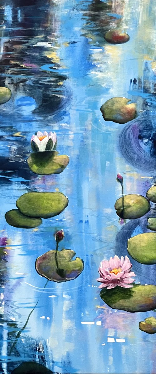 Always Waterlilies 3 by Sandra Gebhardt-Hoepfner