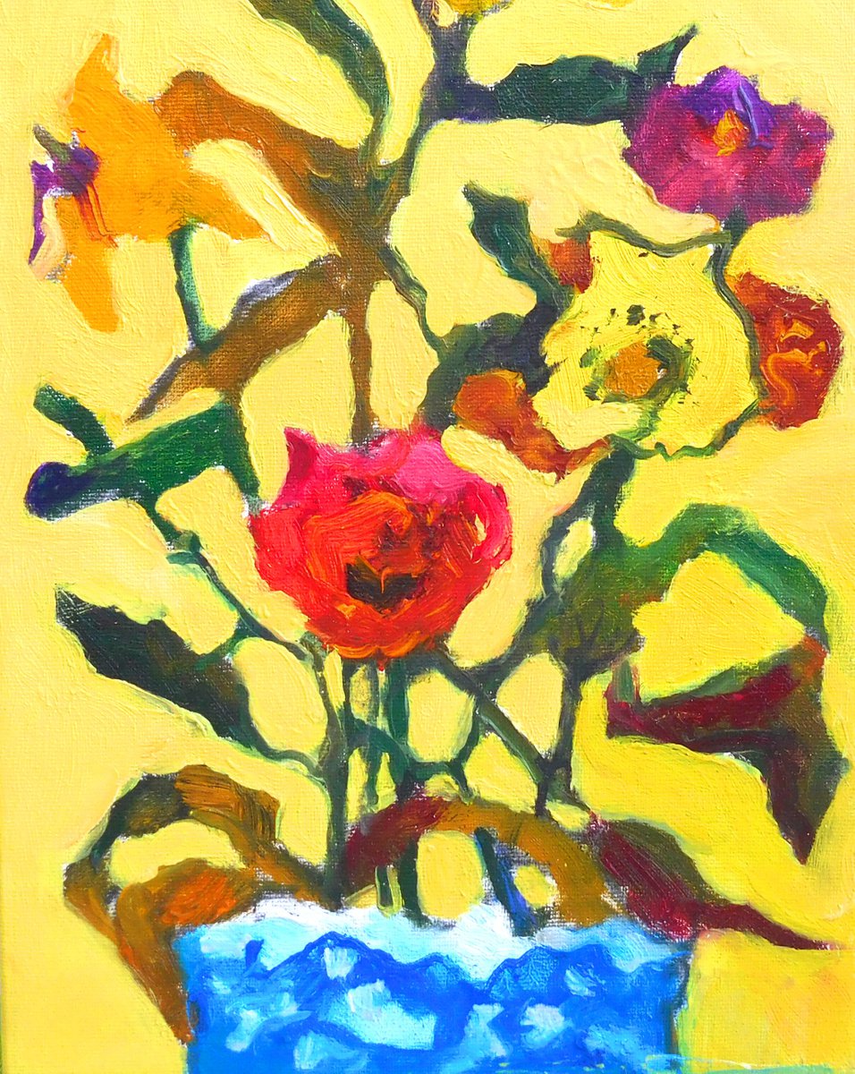 Happiness in Flowers by Ann Cameron McDonald