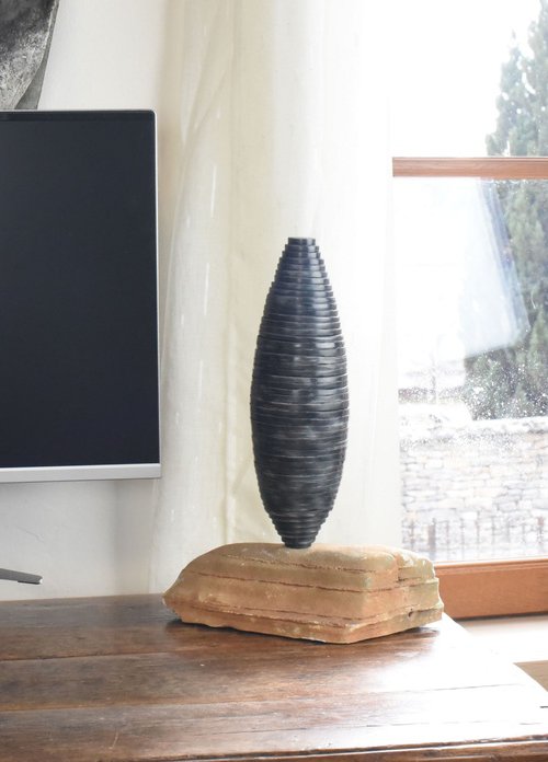 BLACK OVOID COCOON by MUGNIER MARC