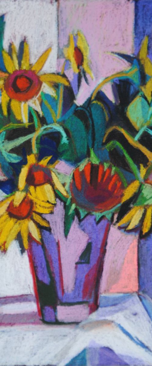 Sunflowers / Still life by Maja Đokić Mihajlović