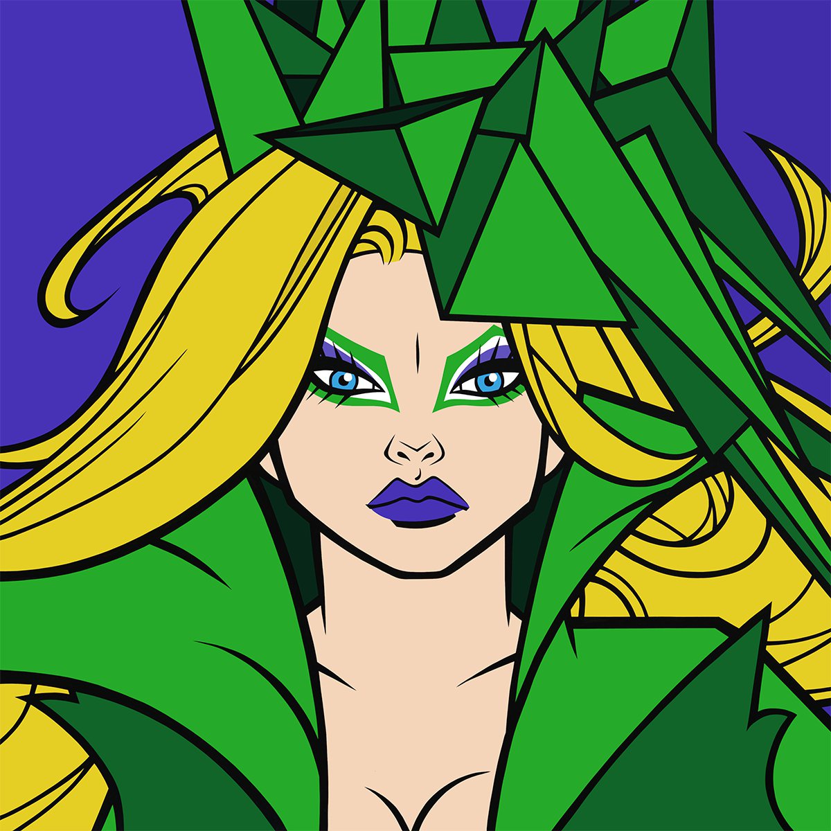 Emerald Magdalene (Ladytron) by Pop Art Australia