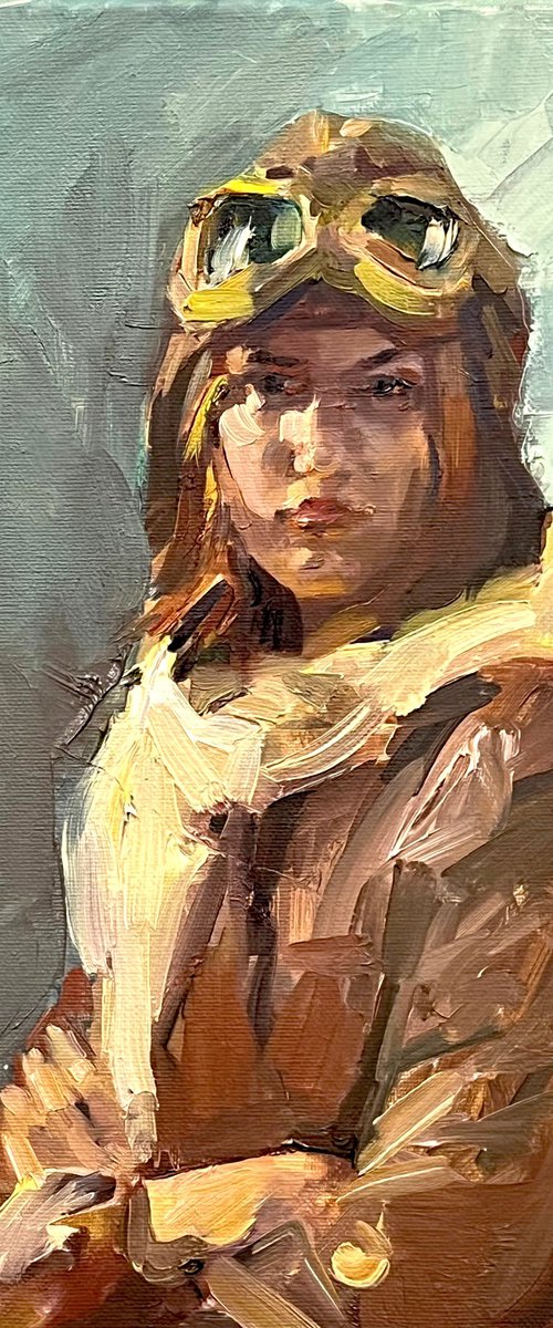Early Aviator by Olga Bolgar