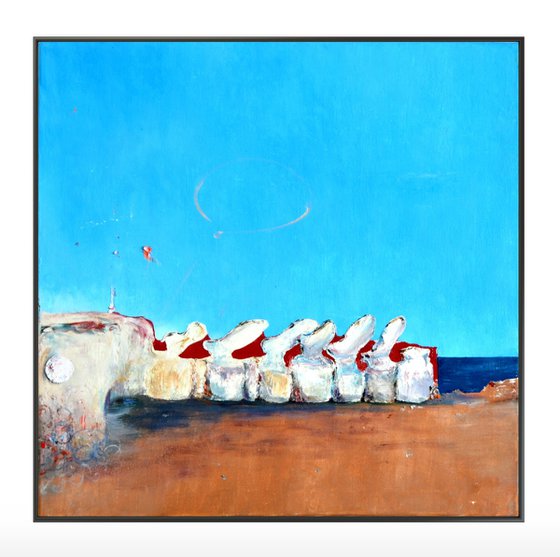 Landscape wtih bones