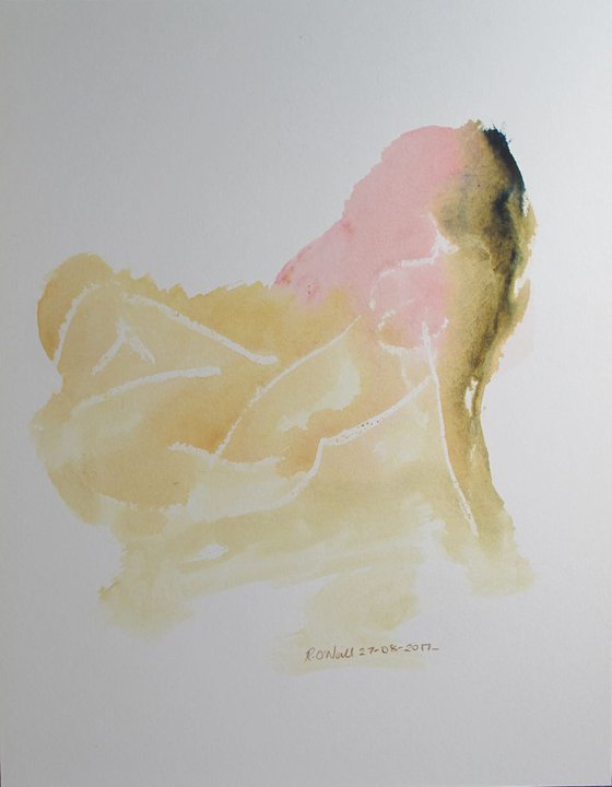 Reclining female nude