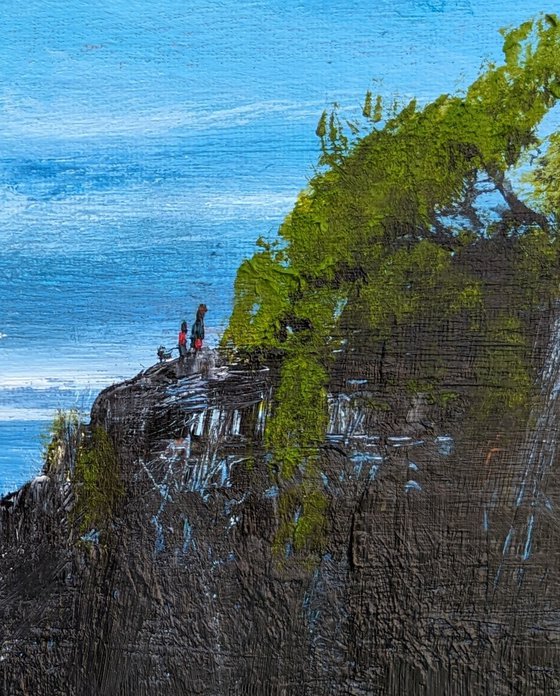 On the Rocks - coastal art