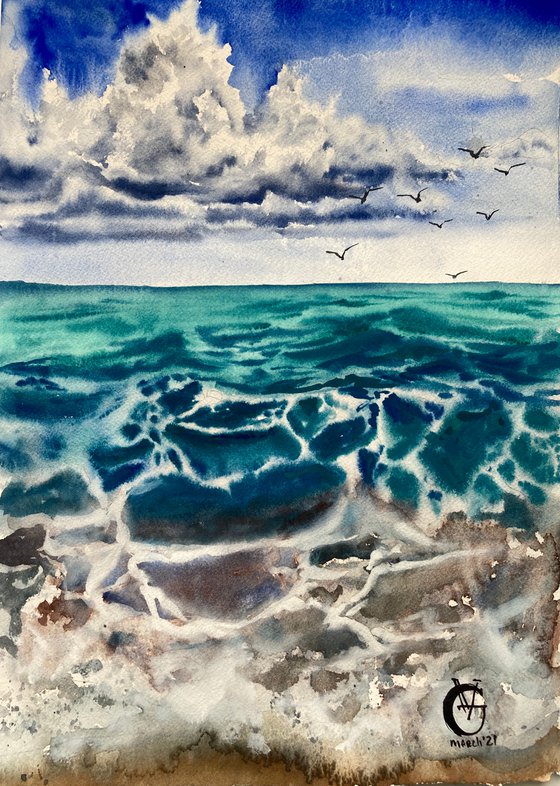 Costa Brava diptych