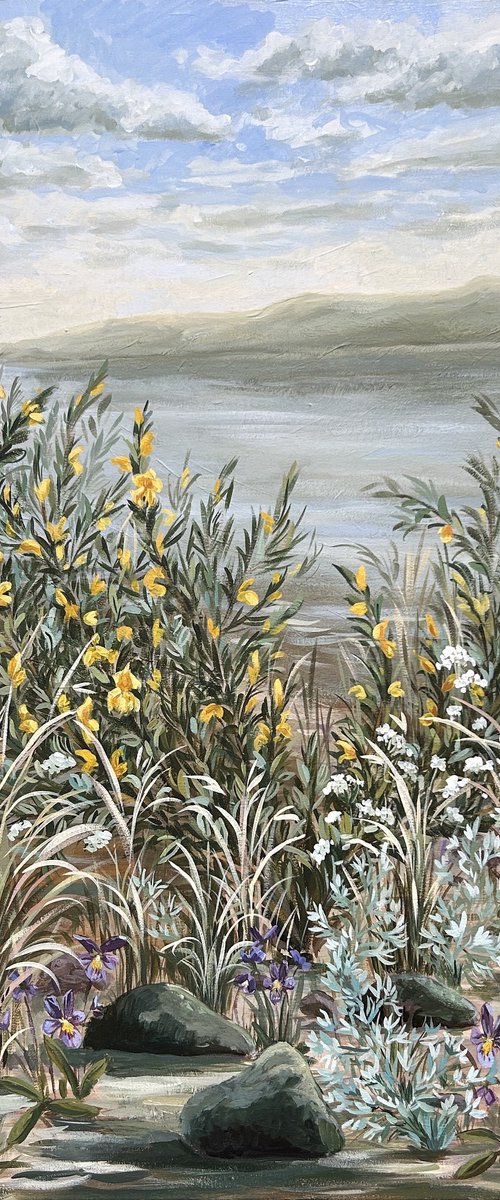 Springtime by the Dune by Gabriele Prismantaite