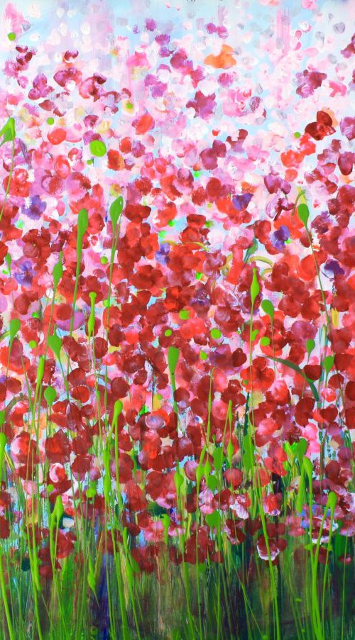 Sweet pea love by Emma Sian Pritchard