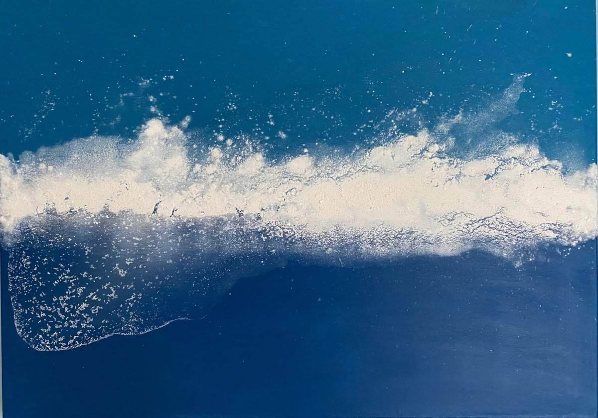 Surrealistic Acrylic Painting , Unravelling N.16 By Stefano Pallara, 27 X 19, Artwork For Sale On Artfinder
