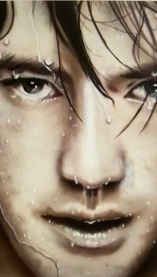 Photorealistic portrait by Dolgor Dugarova